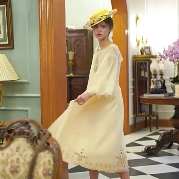 Laura Jeanette 🌷 Victorian Dress & Robe Set.      1Small & 1Medium - Picture 6 of 12